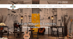 Desktop Screenshot of casadeportugalcamp.com.br