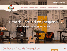 Tablet Screenshot of casadeportugalcamp.com.br